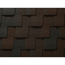 Гибкая черепица Ruflex Vista Тёмный Шоколад 3 м2/упак