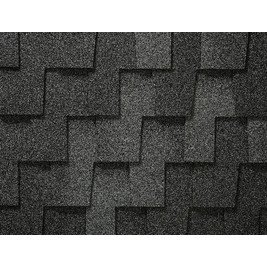 Гибкая черепица Ruflex Vista Тёмная ночь 3 м2/упак