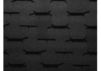 Гибкая черепица Ruflex Runa Excellent Тёмная ночь 3 м2/упак