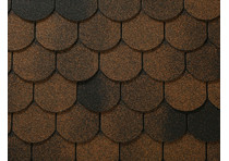 Гибкая черепица Ruflex Ornami Медный отлив 3 м2/упак