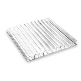 Поликарбонат сотовый прозрачный 4мм*2100*12000 Казанский