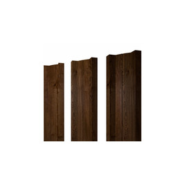 Штакетник М-обр. 2м (Printech Naive) темное дерево