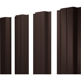 Штакетник П-обр. 1,25м  RAL 8017 (скл.запас)
