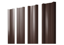 Штакетник М-обр. 1м  RAL 8017