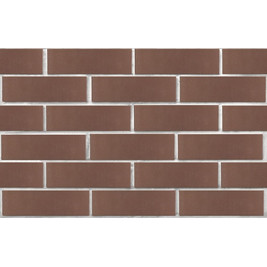 Кирпич керамический лицевой одинарный М-175 Темно-коричневый гладкий (ЛСР) 420шт/под (7560шт/маш)
