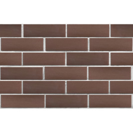Клинкер фасадный коричневый 