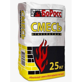 Смесь печная кладочная (25кг) 48 меш/поддон
