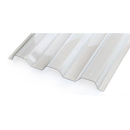 Профилированный монолитный поликарбонат ПРОЗРАЧНЫЙ Novattro МП/С-21 1,3мм 3х1,051м