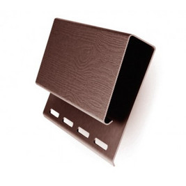 Наличник профиль J широкий Grand Line Стандарт коричневый (3,0м)