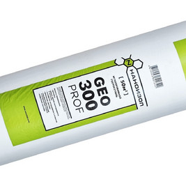 Геотекстиль GEO PROF 300гр/м2, 50м2 (рулон 2*25м), Наноизол