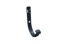 Кронштейн желоба короткий, серый, RAL 7024, 125/90 SMARTLINE металл Стандарт