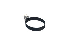 Хомут трубы, серый, RAL 7024, 125/90 SMARTLINE металл Стандарт