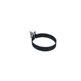 Хомут трубы, серый, RAL 7024, 125/90 SMARTLINE металл Стандарт