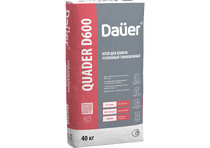 Клей для блоков  Dauer Quader Block D600 25 кг (48шт/под)