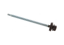 Саморез кровельный 4,8х70 RAL 8017 (200 шт/уп, шоколадно-коричневый)