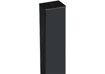 Столб 62х55х1,4х2500 RAL 7024 5 отверстий (1,53/1,73/2,03)