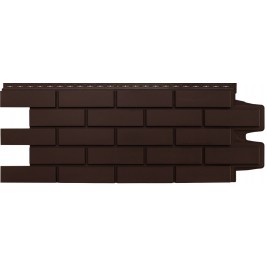 Фасадная панель Grand Line Клинкерный кирпич Стандарт/Classic коричневая (шоколадная)