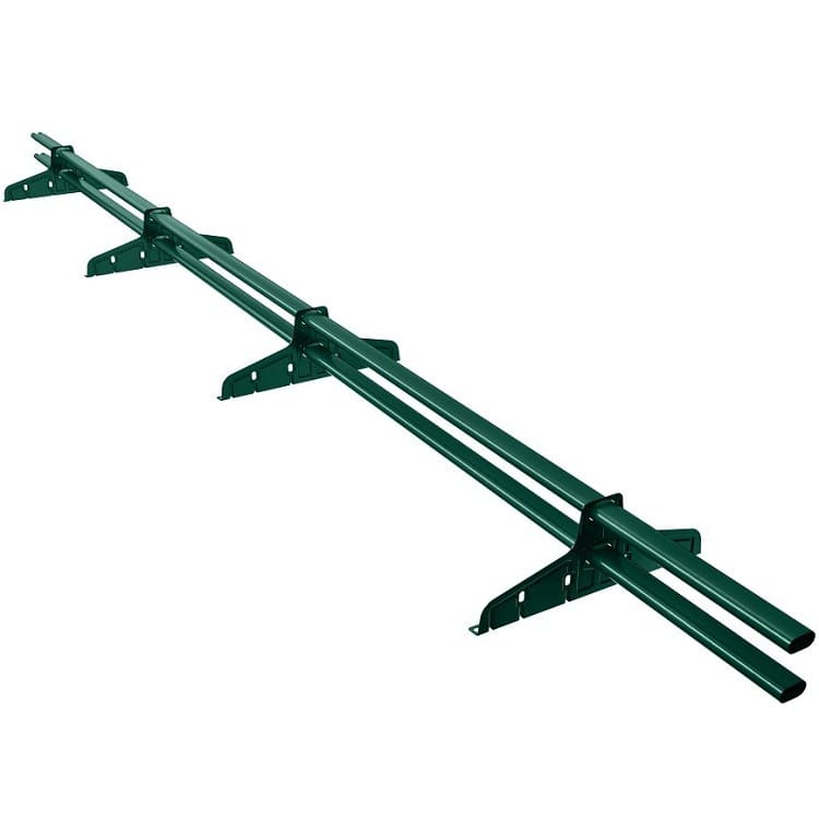 Снегозадержатель трубчатый овальный RAL 6005 3м Русский Рубеж