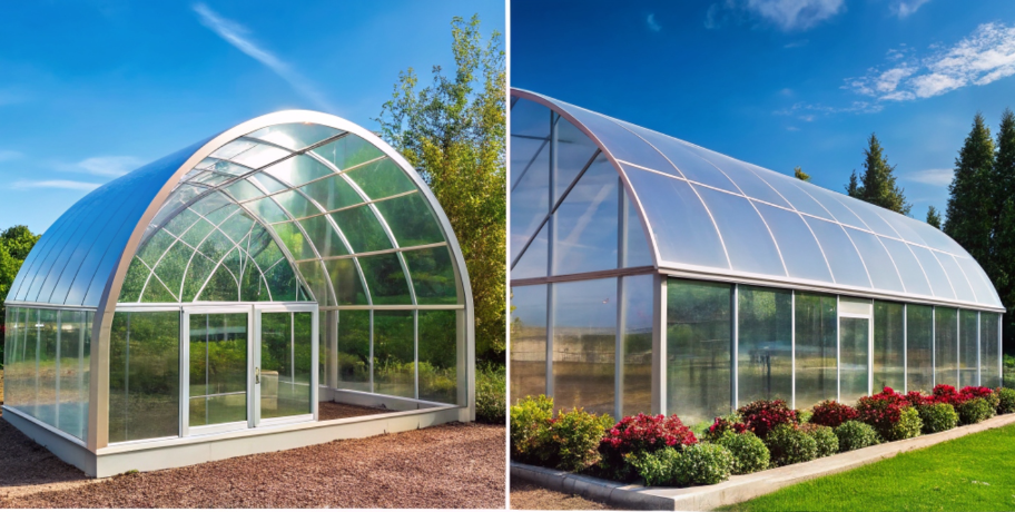 Какая теплица лучше: арочная, «капелька» или прямостенная?