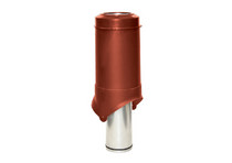 Выход вентиляции Krovent Pipe-VT IS 125/изол./500 красный (RAL 3009) Выход вентиляции Krovent Pipe-VT IS 125/изол./500 красный (RAL 3009)